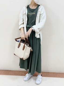 「ベリーショート」｜Shioriさん（レディース・160cm）の春コーディネート