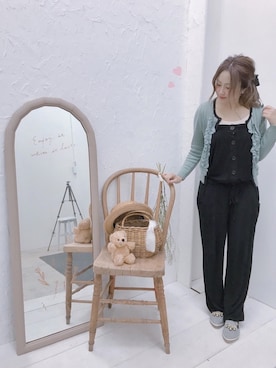 「ローポニーテール」｜＊.momo.＊さん（レディース・153cm）の春コーディネート