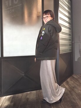 「デニムから始まったライフスタイルブランド」｜「アイテム（ジャケット/アウター）」を使った、Obaaaaatsuさん（レディース・148cm）の秋コーディネート