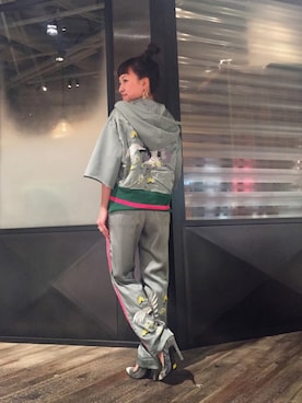 「デニムから始まったライフスタイルブランド」｜「アイテム（シューズ）」を使った、Obaaaaatsuさん（レディース・148cm）の春コーディネート