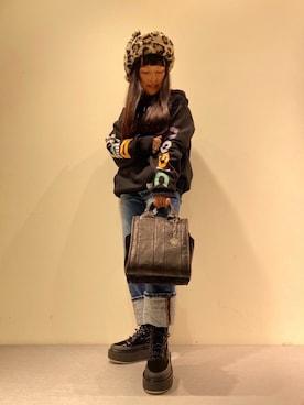 「Diesel Ginza」｜Obaaaaatsuさん（レディース・148cm）の秋コーディネート