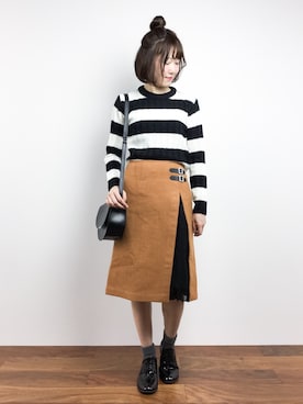 まるさん（レディース・161cm）の冬コーディネート