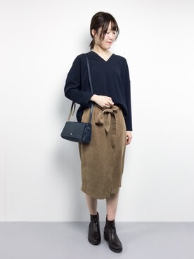 まるさん(レディース・161cm)の冬コーディネート