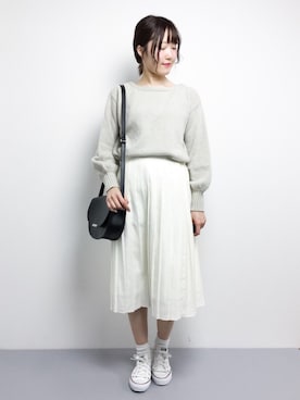 まるさん（レディース・161cm）の冬コーディネート