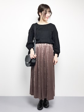 まるさん（レディース・161cm）の冬コーディネート