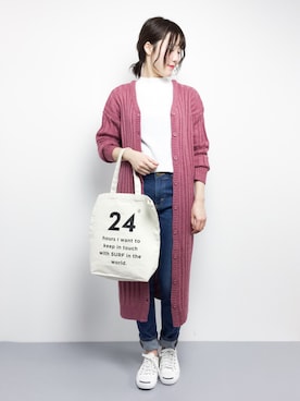 まるさん（レディース・161cm）の冬コーディネート