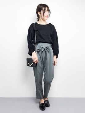 まるさん（レディース・161cm）の冬コーディネート