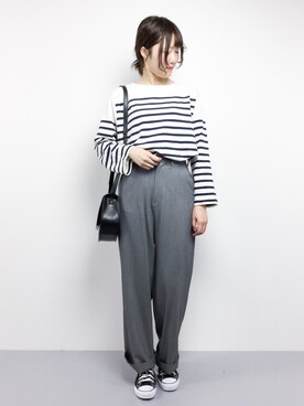 まるさん（レディース・161cm）の冬コーディネート