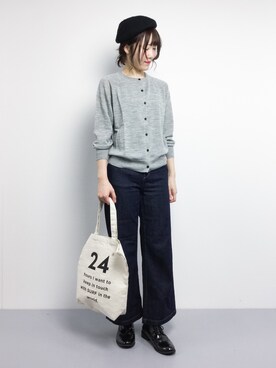 まるさん（レディース・161cm）の冬コーディネート