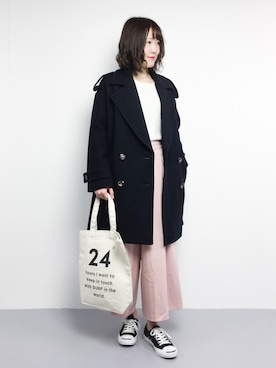 まるさん（レディース・161cm）の冬コーディネート