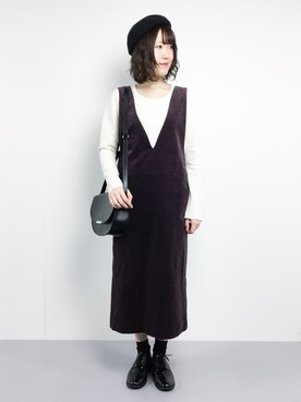 まるさん(レディース・161cm)の冬コーディネート