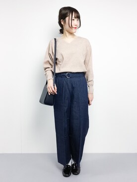 まるさん（レディース・161cm）の冬コーディネート