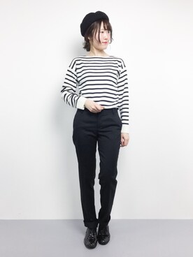 まるさん（レディース・161cm）の冬コーディネート