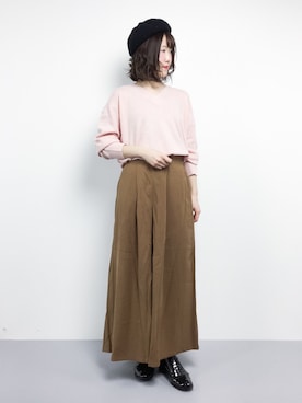 まるさん（レディース・161cm）の冬コーディネート