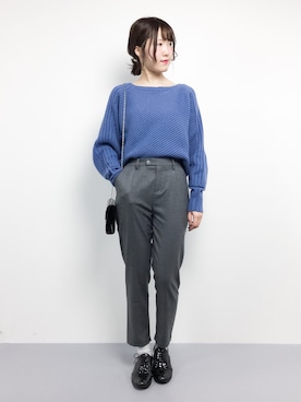 まるさん（レディース・161cm）の冬コーディネート