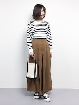 まるさん（レディース・161cm）の冬コーディネート