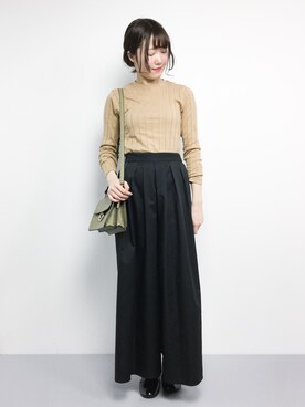 まるさん（レディース・161cm）の冬コーディネート