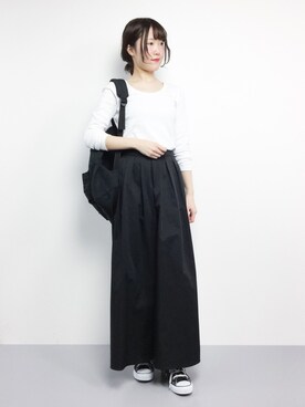 まるさん（レディース・161cm）の冬コーディネート