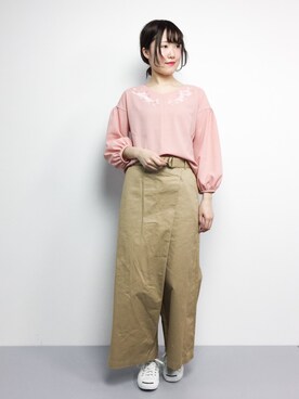 まるさん（レディース・161cm）の冬コーディネート