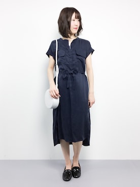 まるさん（レディース・161cm）の冬コーディネート