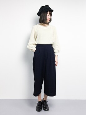 まるさん（レディース・161cm）の冬コーディネート