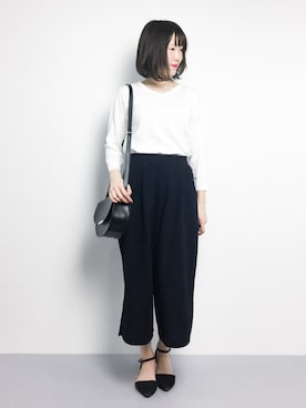 まるさん（レディース・161cm）の冬コーディネート