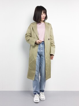 まるさん（レディース・161cm）の春コーディネート