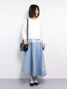 まるさん(レディース・161cm)の春コーディネート