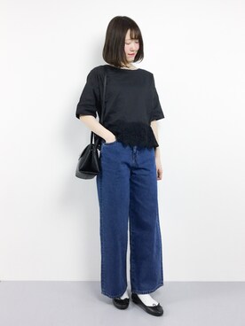 まるさん（レディース・161cm）の春コーディネート