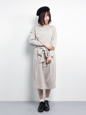 まるさん（レディース・161cm）の春コーディネート