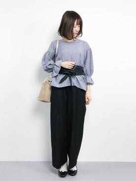 まるさん（レディース・161cm）の春コーディネート