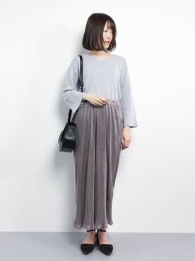 まるさん（レディース・161cm）の春コーディネート