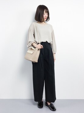 まるさん（レディース・161cm）の春コーディネート