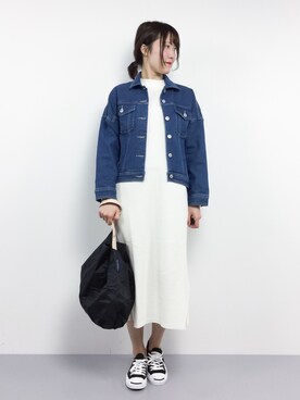 まるさん（レディース・161cm）の春コーディネート