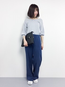 まるさん（レディース・161cm）の春コーディネート