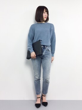 まるさん（レディース・161cm）の春コーディネート