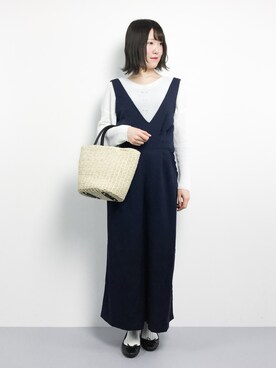 まるさん（レディース・161cm）の春コーディネート