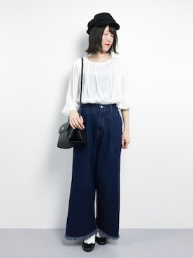 まるさん（レディース・161cm）の春コーディネート