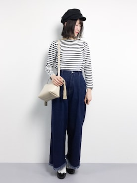 まるさん（レディース・161cm）の春コーディネート