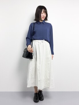 まるさん（レディース・161cm）の春コーディネート