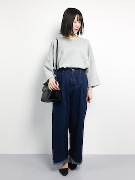 まるさん（レディース・161cm）の春コーディネート