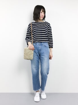 まるさん（レディース・161cm）の春コーディネート