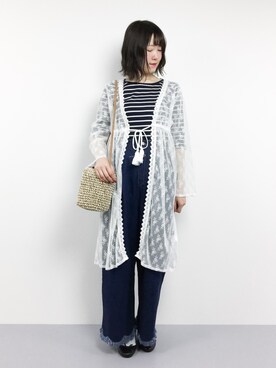 まるさん（レディース・161cm）の春コーディネート