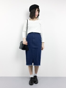 まるさん(レディース・161cm)の春コーディネート