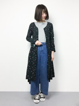 まるさん（レディース・161cm）の春コーディネート