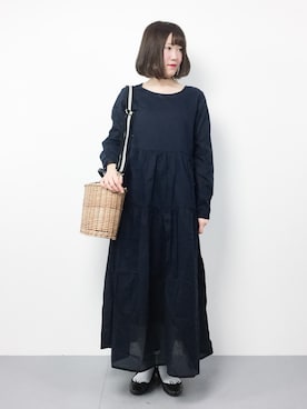 まるさん（レディース・161cm）の春コーディネート