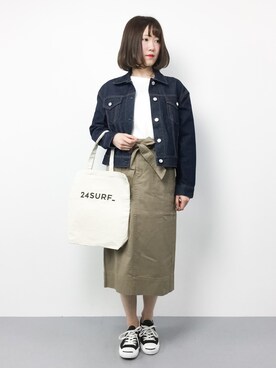 まるさん（レディース・161cm）の春コーディネート
