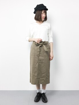 まるさん（レディース・161cm）の春コーディネート
