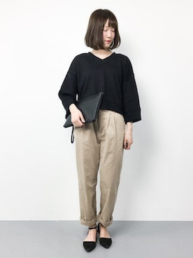 まるさん（レディース・161cm）の春コーディネート
