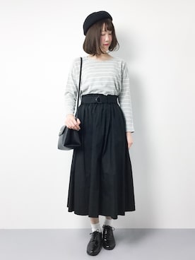 まるさん（レディース・161cm）の春コーディネート